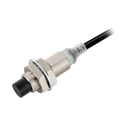 Wyłącznik zbliżeniowy, indukcyjny, M12, nieekranowany, 8 mm, DC, 2-przewodowy, NC, kabel 2 m (E2E-X8MD2 2M) - Omron