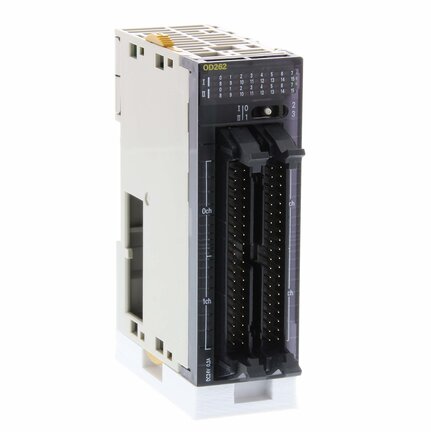 Cyfrowy moduł wyjściowy, 64 x wyjścia tranzystorowe, PNP, 0,3 A, 24 VDC, 2 x złącza MIL40 (brak w zestawie) (CJ1W-OD262) - Omron