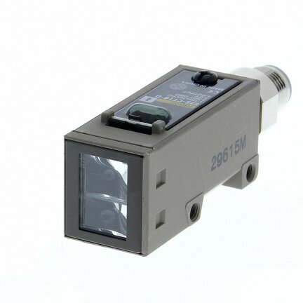 Czujnik fotoelektryczny, odbiornik optyczny zaporowy, 30 m, DC, 3-przewodowy, NPN/PNP, poziomy, złącze M12 (E3S-CT16-D) - Omron