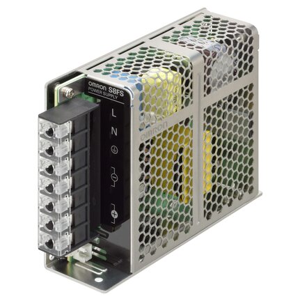 Zasilacz, 100 W, wejście 100-240 VAC, wyjście 15 VDC, 7 A, montaż bezpośredni (S8FS-G10015C) - Omron