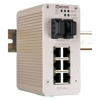i-Line 8-portowy przełącznik niezarządzalny - 6 x 10/100BaseTX, 2 x 100BaseFX, Multi-Mode 2 km (WES SDI-862-MM-SC2) - Omron
