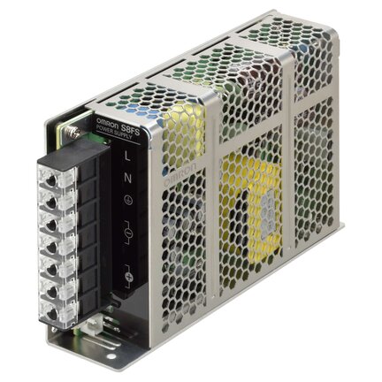 Zasilacz, 150 W, wejście 100-240 VAC, wyjście 5 VDC, 21 A, montaż bezpośredni (S8FS-G15005C) - Omron