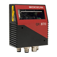 Przemysłowy czytnik kodów kreskowych QX-870, średnia gęstość, zamiatanie rastra, szeregowy + Ethernet (FIS-0870-1005G) - Omron