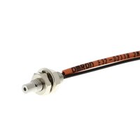 Głowica czujnika światłowodowego, rozproszony, cylindryczny osiowy M4, włókno elastyczne R1, kabel 2 m (E32-D211R 2M) - Omron