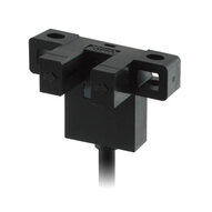 Mikroczujnik fotoelektryczny, typ szczelinowy, Kształt-L, do wyboru L-ON/D-ON, NPN, kabel robota 1 m (EE-SX671-WR 1M) - Omron