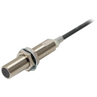 Wyłącznik zbliżeniowy, indukcyjny, mosiądz-nikiel, M12, ekranowany, 3 mm, AC/DC 2-przewodowy, kabel 2 m (E2E-X3T1 2M) - Omron
