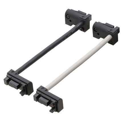 Zestaw kabli kaskadowych side-by-side 0,12 m do F3SG-4SR (2 kable w zestawie, do nadajnika i odbiornika) (F39-JGR12L) - Omron