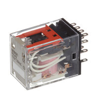 Przekaźnik, Wtyczka, 14-stykowy, 4PDT, 5 A, wskaźniki mechaniczne i LED, etykieta, 220/240 VAC (MY4N 220/240VAC (S)) - Omron