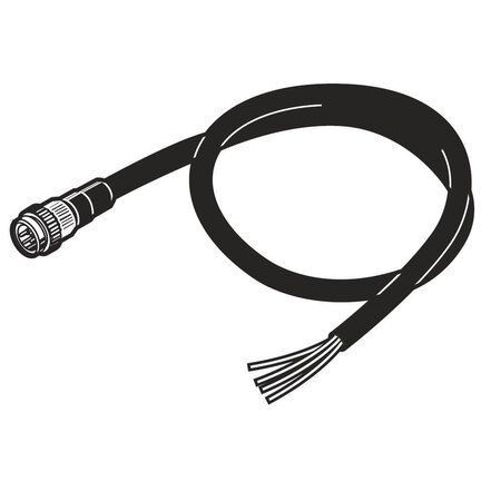 Kabel zasilający 7/8 o długości 5 m ze złączem męskim z jednej strony i otwartym z drugiej strony (XS4H-D421-105-A) - Omron