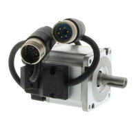 Silnik serwo AC serii G, 100 W, 200 VAC, 3000 obr/min, 0,32 Nm, przyrostowy, z okrągłym złączem (R88M-G10030H-S2-D) - Omron