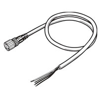 Cienki kabel DeviceNet, proste złącze M12 (żeńskie) do otwartych końców, 2 m (DCA1-5CN02F1) - Omron