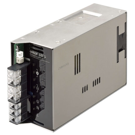Zasilacz, 600 W, wejście 100-240 VAC, wyjście 24 VDC 27 A, bez certyfikatu EAC (S8FS-G60024C-500) - Omron