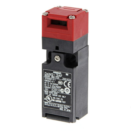 Przełącznik blokady bezpieczeństwa, 1NC/1NO, 10 A, przewód PG13.5 (D4NS-1EF) - Omron