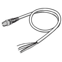 Cienki kabel DeviceNet, proste złącze M12 (męskie) do otwartych końców, 1 m (DCA1-5CN01H1) - Omron