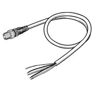 Odporny na wibracje cienki kabel DeviceNet, proste złącze M12 (męskie) do otwartych końcówek, 5 m (DCA1-5CN05H1-R) - Omron