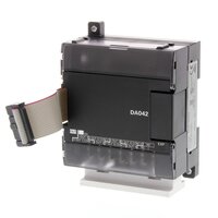 Moduł rozszerzeń I/O, 4 x Wyjścia analogowe 1 do 5 V, 0 do 10 V, -10 do 10 V, 0 do 20 mA, 4 do 20 mA (CP1W-DA042) - Omron