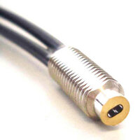 Głowica czujnika światłowodowego, rozproszony, cylindryczny osiowy M6, światłowód R25, kabel 1 m (E32-ED11-2 1M) - Omron