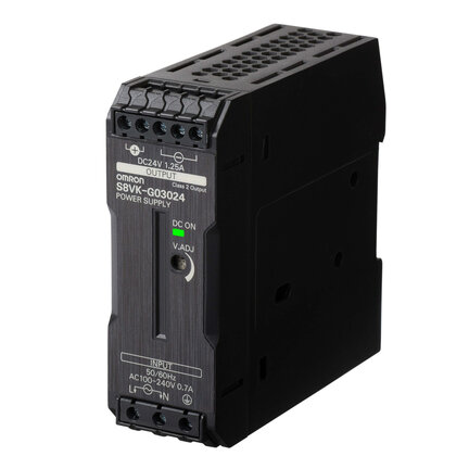 Zasilacz książkowy, Pro, 30 W, 24 VDC, 1,3 A, montaż na szynie DIN (S8VK-G03024) - Omron