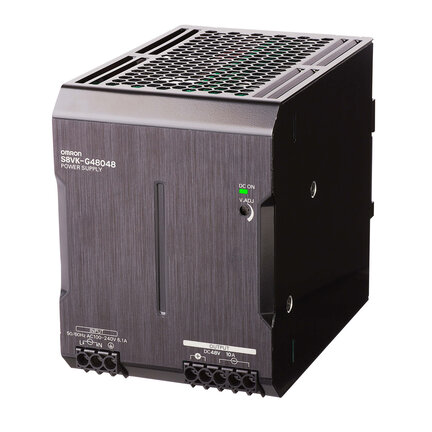 Zasilacz książkowy, Pro, 480 W, 48 VDC, 10 A, montaż na szynie DIN (S8VK-G48048) - Omron