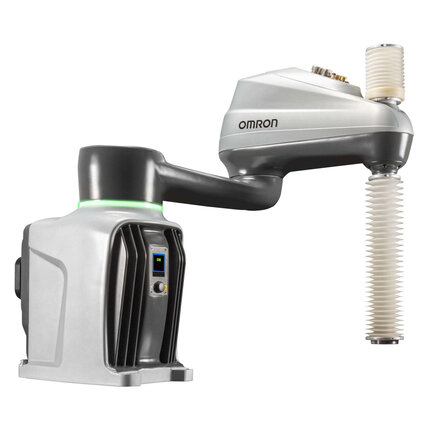 i4-650H, udźwig 15 kg, wysięg 650 mm, 4 osie, 410 mm, mocowanie do stołu, IP65+H1, iCS-ECAT (RS4-2066544) - Omron