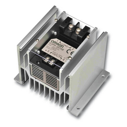 Przekaźnik półprzewodnikowy, montaż powierzchniowy, maks. obciążenie: 75 A, 180-480 V (G3PH-5075B 5-24VDC) - Omron