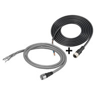 Kurtyna świetlna bezpieczeństwa, seria F3SJ-A/B, kabel nadajnik + odbiornik M12 8-pin, żeński, 7 m (F39-JD7A) - Omron