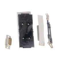 9-stykowe złącze typu D (męskie) z osłoną złącza ze śrubami mocującymi o skoku M2,6 x 0,45 mm (XM2S-0911-S003) - Omron
