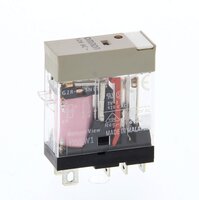 Przekaźnik, Wtyczka, SPDT, 10 A, mech. i wskaźnik LED, 120 VAC (G2R-1-SN 120VAC (S)) - Omron