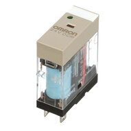 Przekaźnik, Wtyczka, 5-stykowy, SPDT, 10 A, wskaźniki mechaniczne i LED, etykieta, 48 VDC (G2R-1-SN 48VDC (S)) - Omron