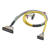 Kabel przyłączeniowy I/O, z ekranem, MIL40 do 2 x MIL20 dla G70V-ZOC16-3, 1,50 m i 1,25 m (XW2Z-RO150-125-D1) - Omron