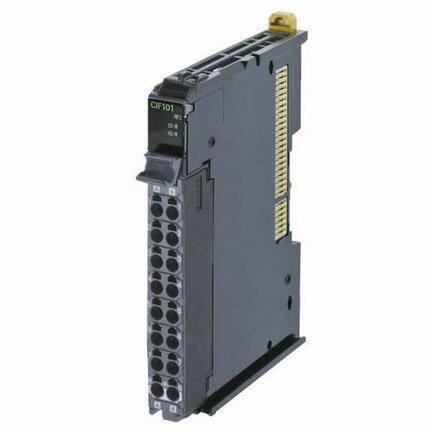 Moduł interfejsu komunikacji szeregowej, 1 x RS-232C, bezśrubowy łącznik wtykowy, szerokość 12 mm (NX-CIF101) - Omron