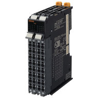32 wejścia cyfrowe, prędkość standardowa, NPN 24 VDC, bezśrubowy łącznik wtykowy, szerokość 24 mm (NX-ID6342) - Omron