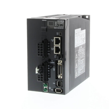 Sterownik silnika serwo serii G5, typ EtherCAT, 1500 W, 1~ 200 VAC (R88D-KN15H-ECT) - Omron