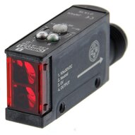 Czujnik optyczny, odbiornik optyczny zaporowy, 7 m, DC, 3-przewodowy, PNP, poziomy, wtyczka M12 (E3S-AT36-D) - Omron