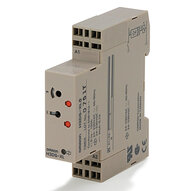 Element czasowy, montaż na szynę DIN, 17,5 mm, 24-230 VAC/VDC, opóźnienie włączenia, 0,1 s-120 h (H3DS-XLC) - Omron