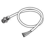 Gruby kabel DeviceNet, złącze do montażu panelowego 7/8" (męskie) do otwartych końców, 0,5 m (DCA2-5CNC5M1) - Omron