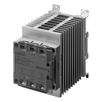 Przekaźnik półprzewodnikowy, 3-biegunowy, montaż na szynie DIN, 35 A, 528 VAC maks. (G3PE-535B-3N 12-24VDC) - Omron