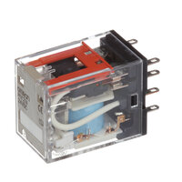 Przekaźnik, Wtyczka, 8-stykowy, DPDT, 10 A, wskaźniki mechaniczne i LED, etykieta, 12 VDC (MY2N 12VDC (S)) - Omron
