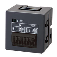 Bezśrubowa karta opcji wejść/wyjść analogowych Sysmac NX1P, 2 x wejścia analogowe 0 do 10 V (NX1W-MAB221) - Omron