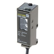 Czujnik fotoelektryczny, rozproszony, 700 mm, DC, 3-przewodowy, NPN/PNP, pionowy, kabel 2 m (E3S-CD61 2M) - Omron