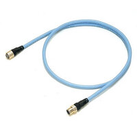 Cienki kabel DeviceNet, proste złącza M12 (1 męskie, 1 żeńskie), 5 m (DCA1-5CN05W1) - Omron