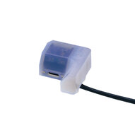 Czujnik fotomikro, typ odblaskowy, 3 mm, włącza się, gdy obecny jest nośnik płytki, kabel 1 m (EE-SPY801) - Omron