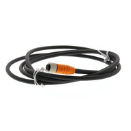 Gniazdo wtykowe M12 (żeńskie), 8-biegunowe, kabel ekranowany PUR, 10 m (Y92E-M12PURSH8S10M-L) - Omron
