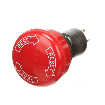 Wyłącznik awaryjny, niepodświetlany, średnica 30 mm, pchający/obrotowy resetowalny, TPST-NC (A165E-S-03U) - Omron