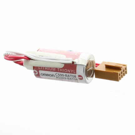 Akumulator do sterowników PLC CQM1 (NIE CQM1H), CK/C500/C1000H/C2000H/CV i paneli HMI NT/NS (C500-BAT08) - Omron