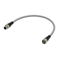 Osprzęt czujnika bezpieczeństwa, kabel adaptera, nadajnik, F3SJ-A/-B do F3SG-RA, 0,3 m (F39-JGR3M-B58-L) - Omron