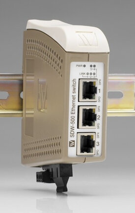 Seria SDW - 5-portowy przełącznik niezarządzalny - 4 x 10/100BaseTX, 1 x 100BaseFX (WES SDW-541-MM-LC2) - Omron