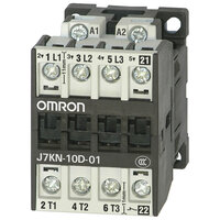 Stycznik, 3-biegunowy, 4 kW; 10 A AC3 (380-415 VAC) + 1 NC aux, 400 VAC (J7KN-10D-01 400) - Omron
