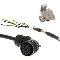 Kabel zasilania silnika serwo serii 1S, 15 m, z hamulcem, 230 V: 900 W do 1,5 kW (R88A-CA1C015BF-E) - Omron