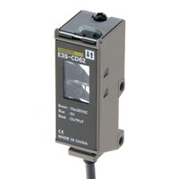 Czujnik fotoelektryczny, rozproszony, 2 m, DC, 3-przewodowy, NPN/PNP, pionowy, kabel 2 m (E3S-CD62 2M) - Omron